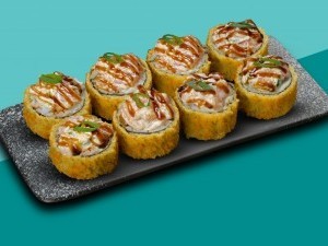 Темпуран с лососем